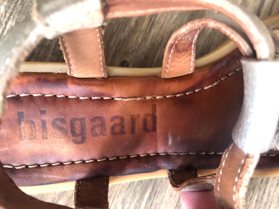 Bisgaard Echte Leder Sandalen Gr.37 Gold Festpreis! in Kaiserslautern