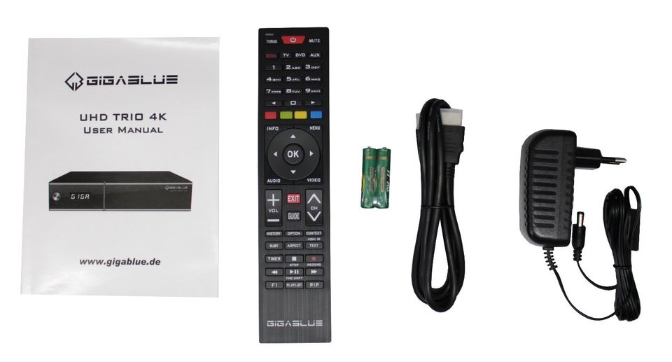 GigaBlue UHD Trio 4K Sat&Kabel Receiver Linux DVB-S2X & DVB-C/T2 in Herne