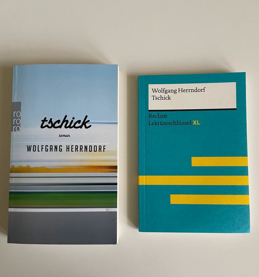 2 Bücher „Tschick“ Roman & Lektüreschlüssel XL Wolfgang Herrndorf in Wülfrath