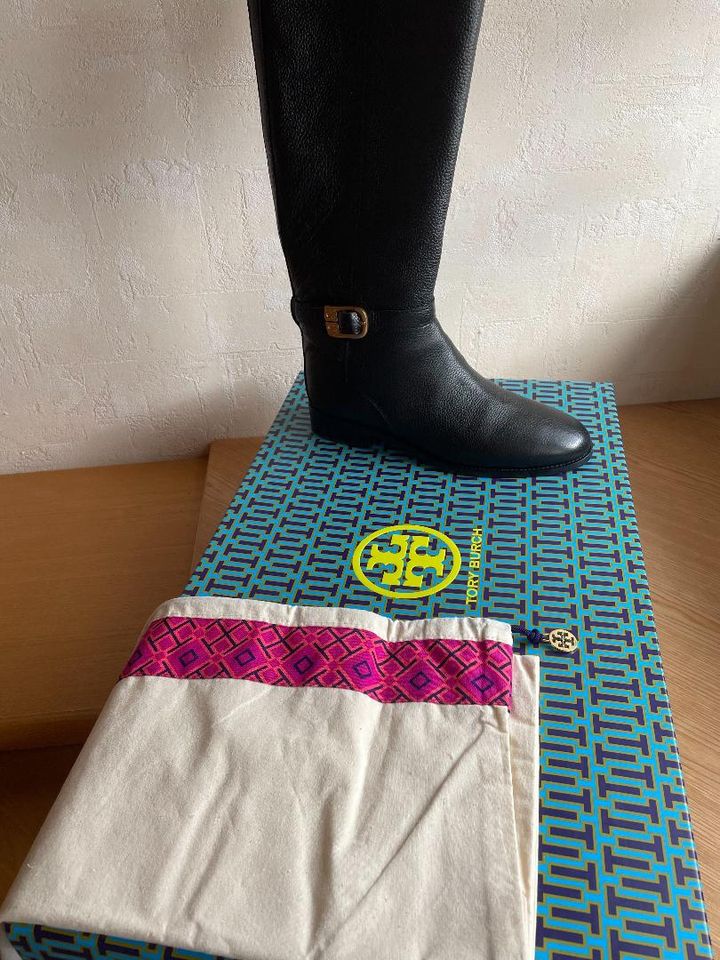 Tory Burch Brooke Langschaftstiefel, Gr. 42, Neu in Morscheid