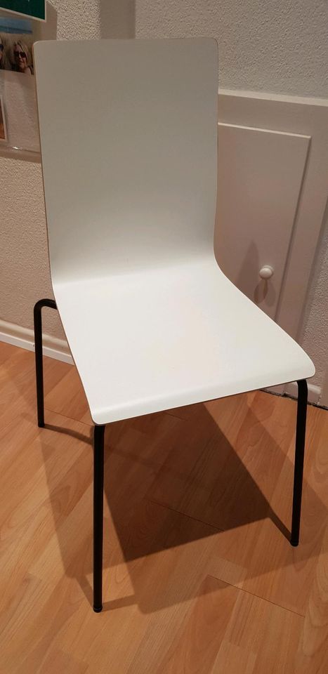 Stuhl, weiß Ikea in Lübeck