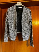 Graumelierte Strickjacke Sachsen - Crinitzberg Vorschau