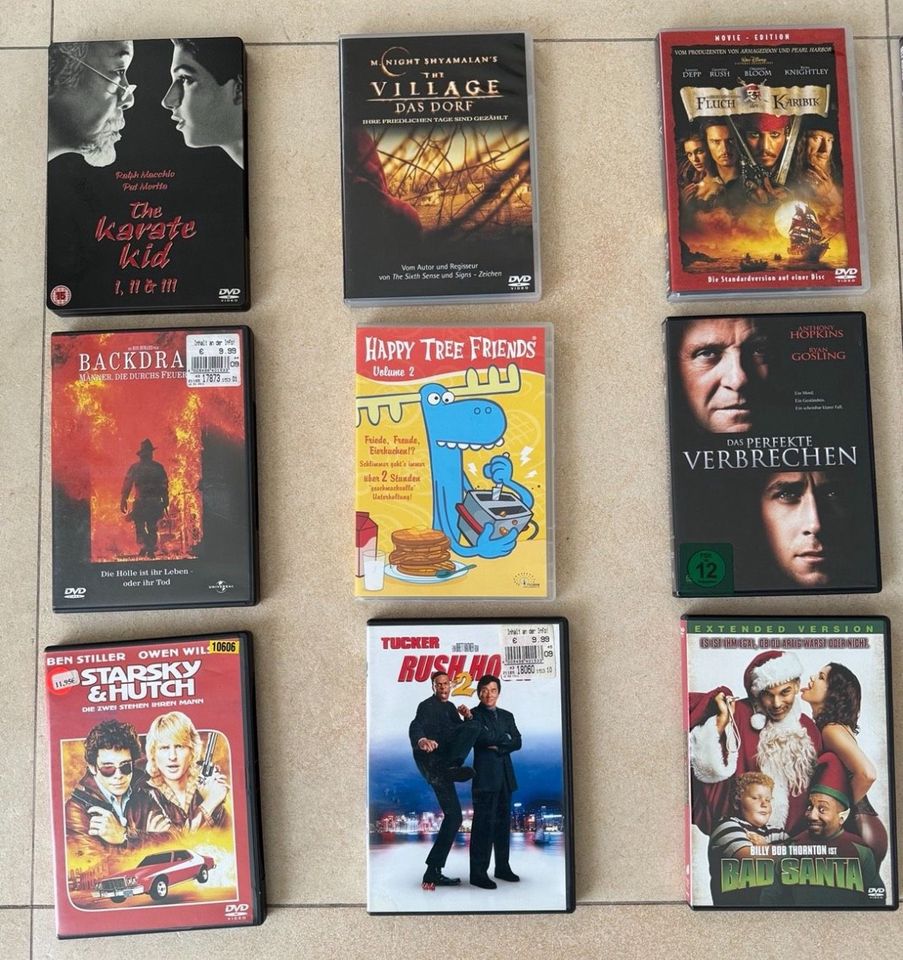Große DVD & Blu-Ray Sammlung abzugeben - gerne auch einzeln in Hallbergmoos