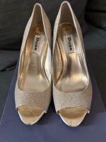 Dune London Peeptoe Pumps Gold München - Schwanthalerhöhe Vorschau