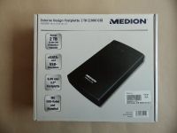 EXTERNE MEDION DESIGN FESTPLATTE HDDRIVE2GO 2TB MD90133 Nordrhein-Westfalen - Herne Vorschau