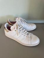 Adidas Stan Smith FV9086 | Größe 40 | Weiß mit Snake-Print & Gold Bayern - Neubrunn Vorschau