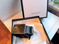 Original mit OVP GÜRTEL AUS GUCCI SIGNATURE LEDER München - Moosach Vorschau