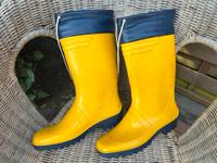 gelbe ELBIT Gummistiefel Stiefel Stulpe Gr 38 Niedersachsen - Wildeshausen Vorschau