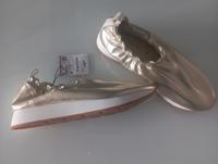 Sneaker von Zara Gr. 38  Gold/Weiß   NEU m. Etikett Bayern - Höchstadt Vorschau