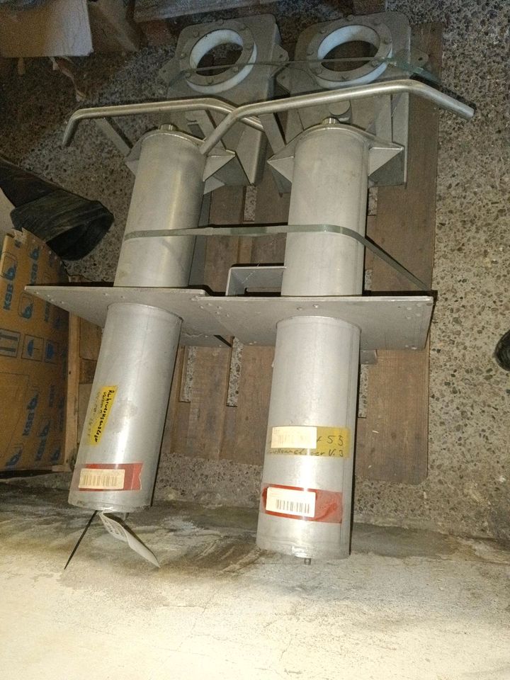 Rührwerksausleger mit Schrägstutzen Edelstahl Biogas in Friesoythe