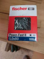 Power fast, Holzschrauben,spax,5x80 Bayern - Geiselwind Vorschau