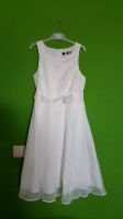 festliches Kleid Gr. 152 Creme weiß Hochzeit Schulanfang Sachsen - Schönfeld Vorschau