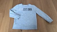 GAP Sweatshirt Jungen Gr. 116 hellgrau TOP Zustand Thüringen - Creuzburg Vorschau