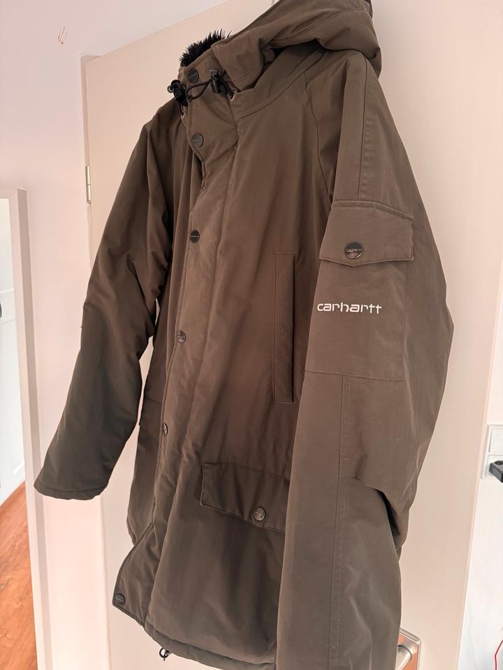 Carhartt Anchorage Winterjacke olivgrün (Größe L) in Bremen