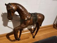 Pferd Dekoration vintage aus Leder Niedersachsen - Braunschweig Vorschau
