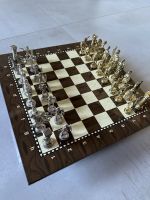 Schachspiel mit Bronzefiguren Bayern - Loiching Vorschau