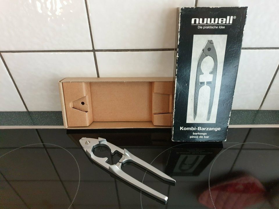 «Kombi-Barzange von Nuwell» Vintage. [Neu & Ovp] in Singen