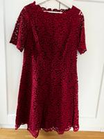 Bordeauxfarbes Spitzenkleid Gr. 40 Essen - Heisingen Vorschau