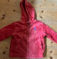 Jacke aus Niki, Kuscheljacke mit Blumen in rot Größe 104 Nordrhein-Westfalen - Schwerte Vorschau