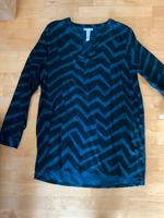 Street One Schlupf Bluse Gr. 38 Damen Schwarz Türkis Bayern - Fürth Vorschau
