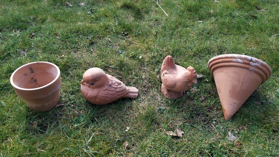 Terrakotta Vogel Hahn Topf Hängeampel Garten Figuren Deko in  Nordrhein-Westfalen - Olfen | eBay Kleinanzeigen ist jetzt Kleinanzeigen