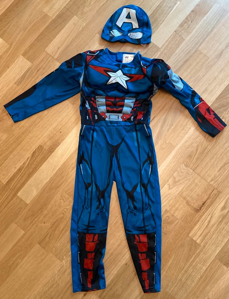 Kinderkostüm Captain America von H&M in Größe 110/116 in München