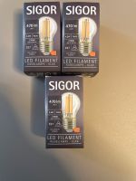 Sigor LED-Filament-Kugellampe E27, 3 Stück Thüringen - Erfurt Vorschau