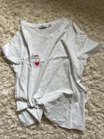 NA-KD T-Shirt, weiß, Brustlogo, Gr.XS Thüringen - Weimar Vorschau