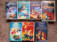 Disney VHS Meisterwerk (Arielle Aladdin Pocahontas Dornröschen) Sachsen-Anhalt - Magdeburg Vorschau
