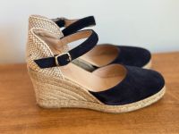 Espadrilles mit Keilabsatz echt Leder .38 CLKA, blau Friedrichshain-Kreuzberg - Kreuzberg Vorschau