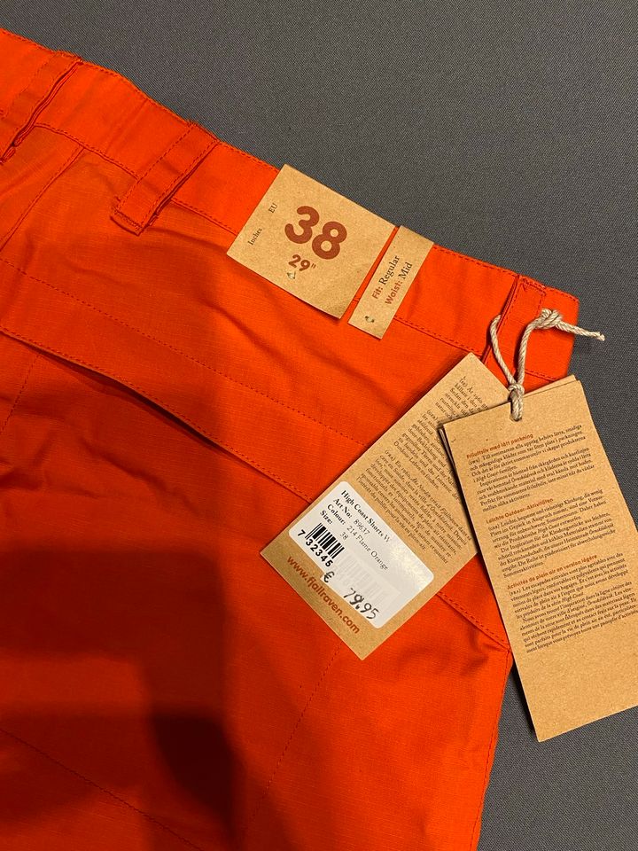 Fjällräven High Coast Shorts W Damen - 38 - NEU in Zella-Mehlis