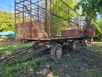 Fortschritt DDR Gitteranhänger THK 5 Ballenwagen Strohanhänger Sachsen - Pulsnitz Vorschau