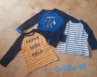 3 Langarmshirts - Junge Gr. 98 Sachsen-Anhalt - Zerbst (Anhalt) Vorschau