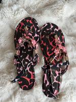 BUFFALO Flip Flops Sandale Gr. 40 Leo pink/schwarz Essen - Essen-Kettwig Vorschau