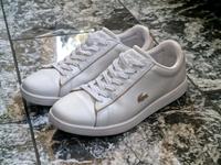 Lacoste Carnaby Damen Frauen Sneaker Schuhe Leder rosé gold Sachsen - Radebeul Vorschau