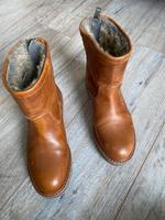 Lederstiefel Cognac Größe 38 Niedersachsen - Bienenbüttel Vorschau