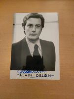 Alain Delon original signierte Autogrammkarte Schauspieler Sachsen - Markranstädt Vorschau