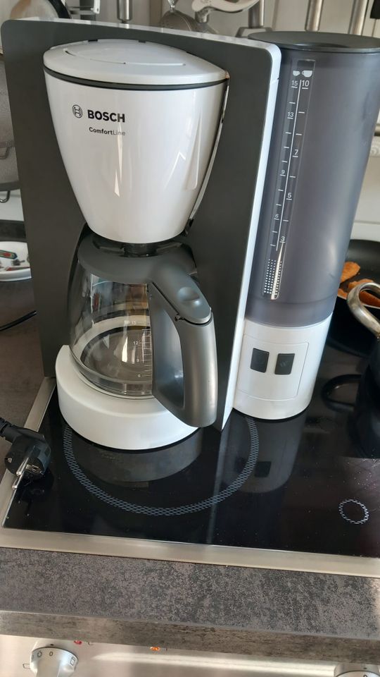 Bosch Filter Kaffeemaschine mit abnehmbaren Wassertank, weiß in Bad Kissingen