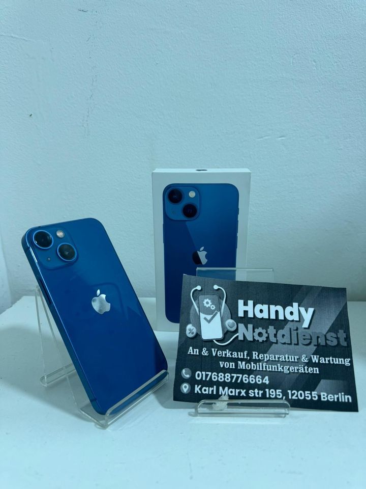 iPhone 13 Mini 128GB Blau Top mit Garantie in Berlin