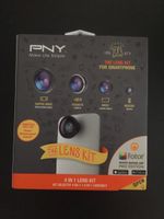 -Neu- PNY 4-IN-1 Lens Kit Linsen-Set für Smartphones Düsseldorf - Bilk Vorschau