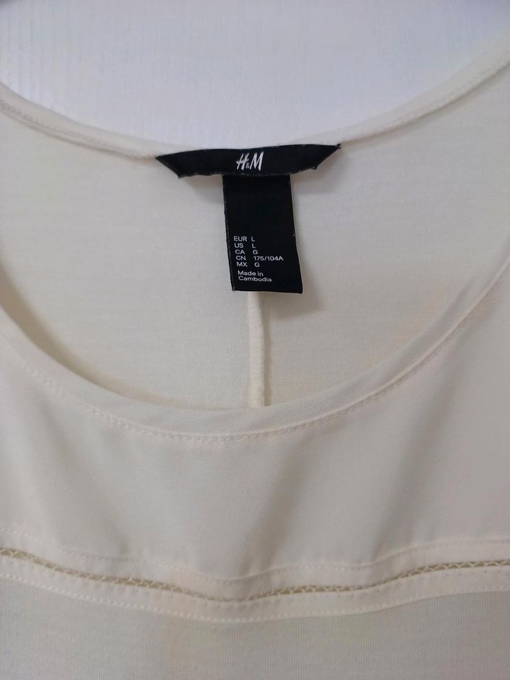 Setpreis 10 EUR - Shirts Blusen Kleid Gr L u.a. H&M in Werl