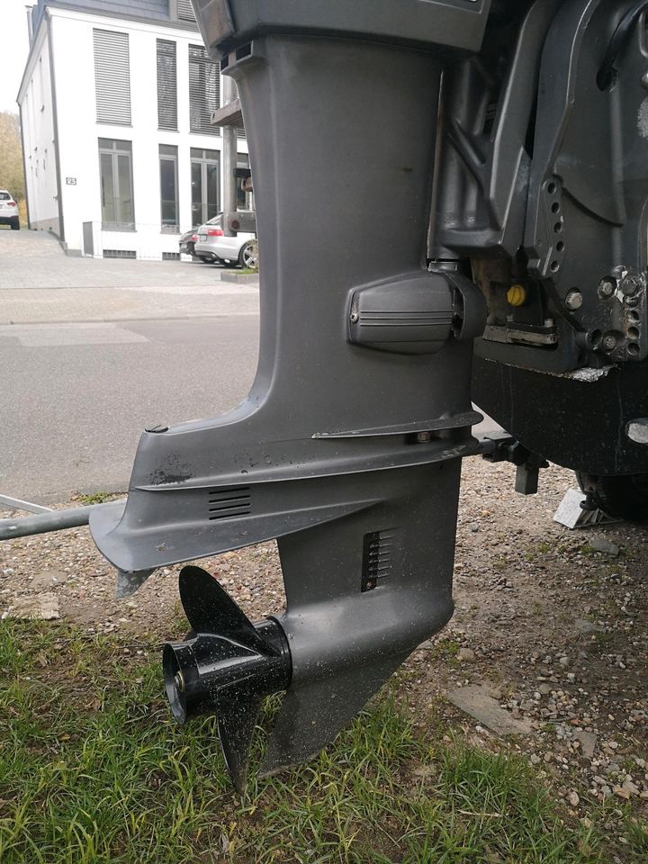 Halbkajütboot Marieholm,Angelboot  mit 60 ps Mariner und trailer in Aachen