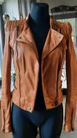 Zara Trafaluc Lederjacke Cognac Gr. XXS Bayern - Ortenburg Vorschau