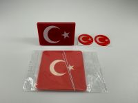 Türkiye Türkei Fahne Flagge Türkiye Bayrak Halter Kühlergrill SET Baden-Württemberg - Böblingen Vorschau
