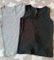 H&M Set 2x Unterhemd basic uni in 98 / 104 Hessen - Biedenkopf Vorschau