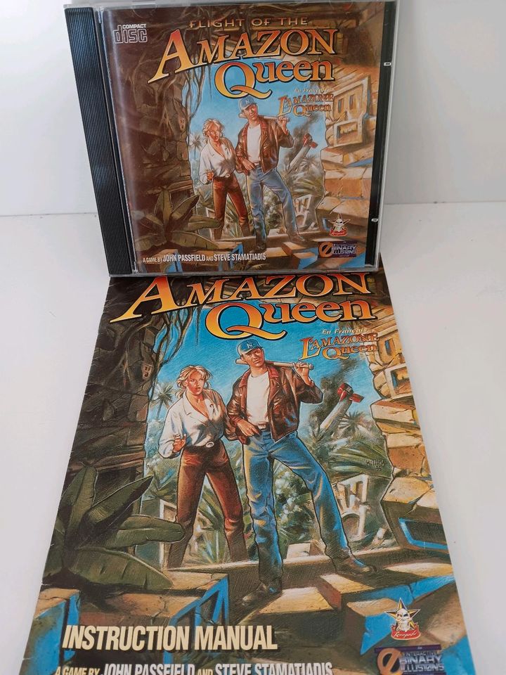 CD Rom PC Spiel Flight of the Amazon Queen in Kleinmachnow