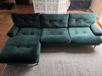 Couchgarnitur grün optional mit passenden Couchsessel Nordrhein-Westfalen - Bottrop Vorschau