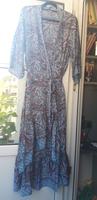NEU Wickelkleid Hippi Maxi Kimono Mantel Volant Paisley SEIDE Sendling - Obersendling Vorschau