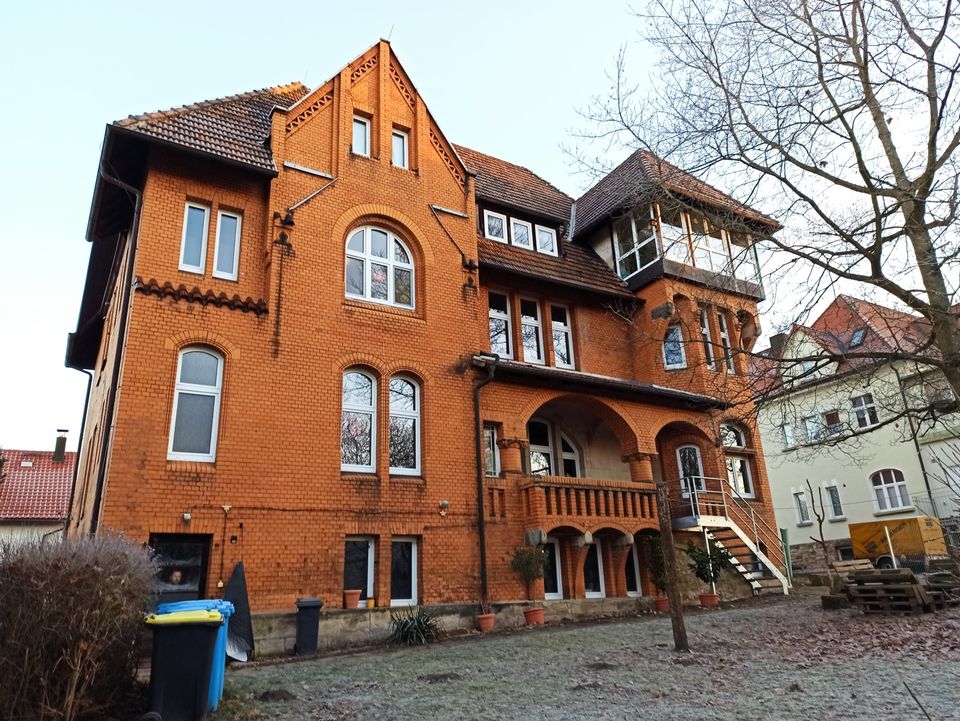 Villa: HBN geräumige 3 Zimmer-Wohnung mit Garten in Hildburghausen
