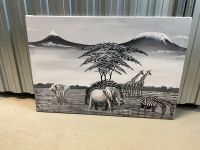 Wandbild Leinwand Afrika Elefanten grau Brandenburg - Schwedt (Oder) Vorschau